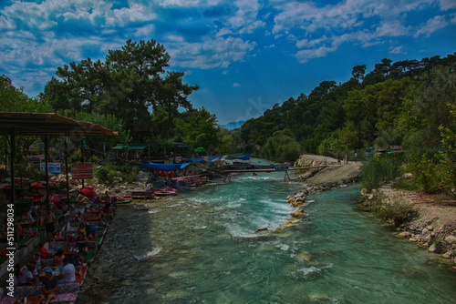 river in the mountains