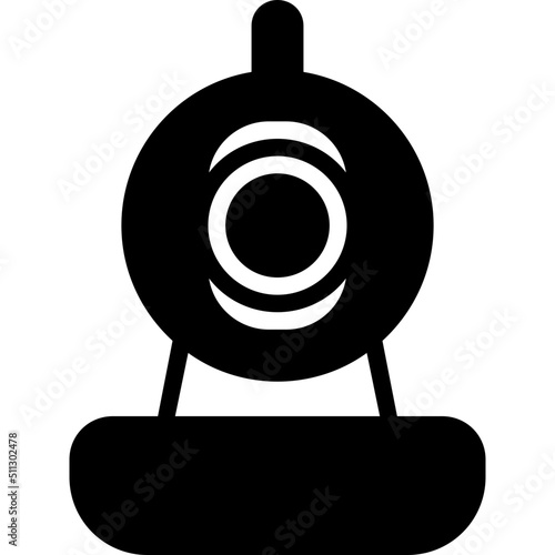 ip camera glyph icon