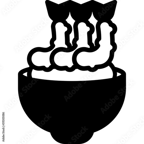 tempura glyph icon
