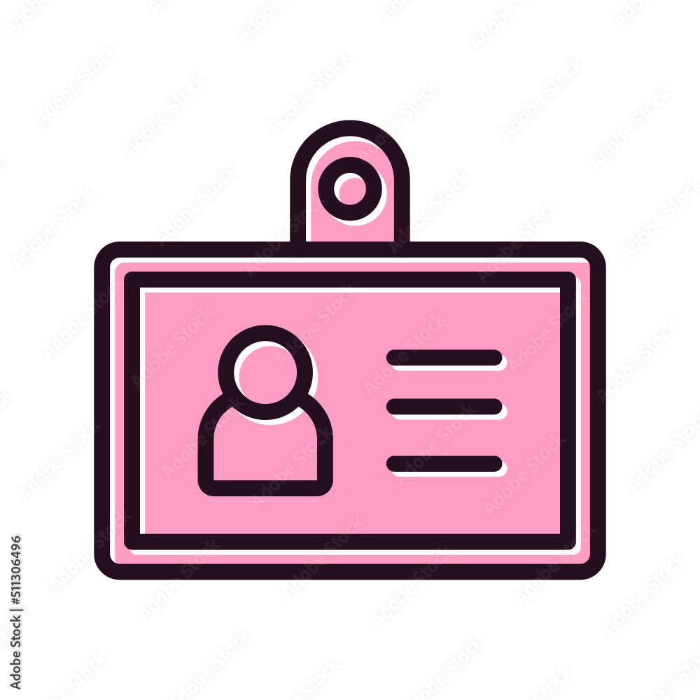 Fototapeta premium ID Icon