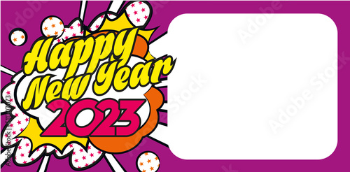 Carte Happy New Year 2023 BD CC 2