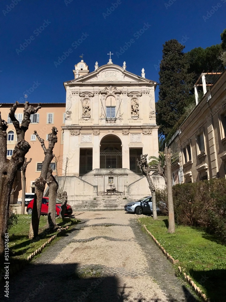 Fototapeta premium sunny day in Rome