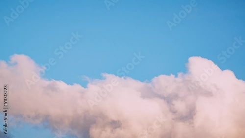 Timelapse de nuages.
