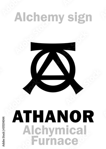 Alchemy Alphabet: ATHANOR (arab.: Al-tannoor), Alchemical furnace, also: Philosophical furnace, Furnace of Arcana, The Tower furnace — furnace for alchemical digestion, mediaeval chemical apparatus.