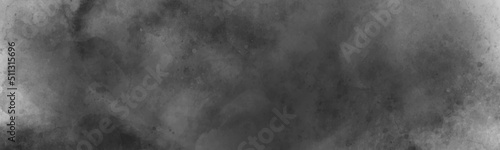 Elegant black background illustration with vintage grunge texture and dark gray charcoal color paint. black stone concrete texture background anthracite panorama banner long horizontal background.