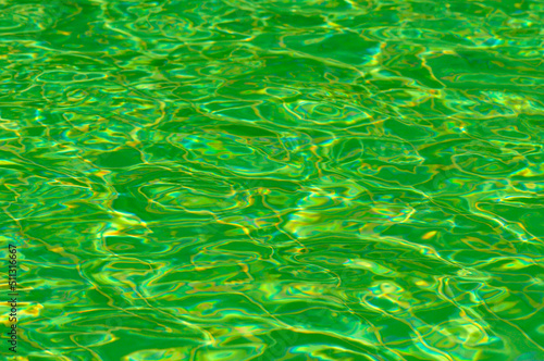 Fotografija Ripple green water in swimming pool