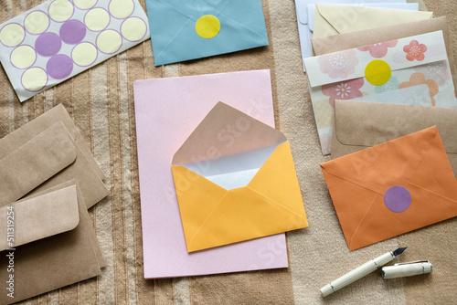 Stationery and envelope