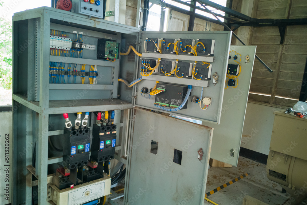 Switch on the electric control electrically control the