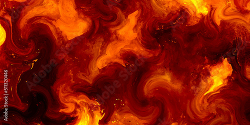 Fire flames lava liquid marble backdround vector design and background texture. abstract liquid marbeled background texture. 