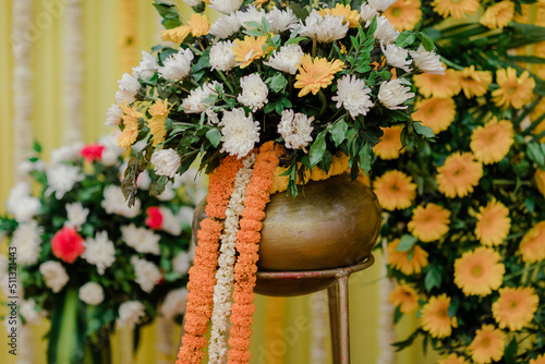 flowers in a vase photo