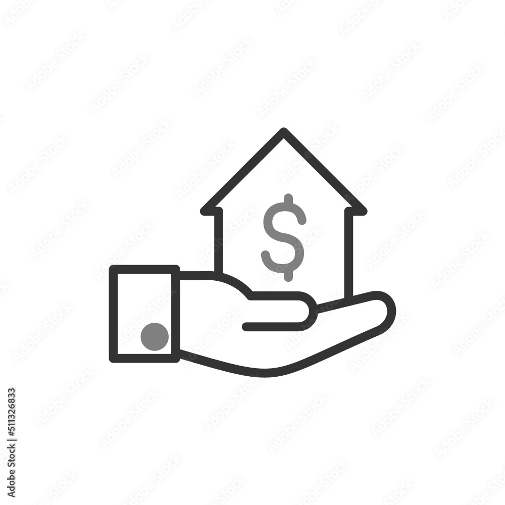 Fototapeta premium Loan Icon