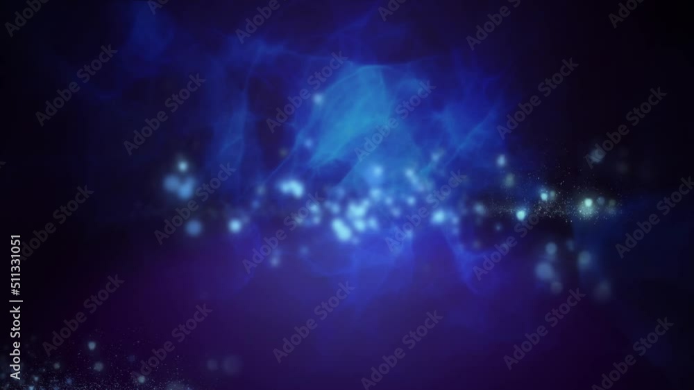 Animation of blue dots blinking on navy background Animation of blue dots blinking on navy background