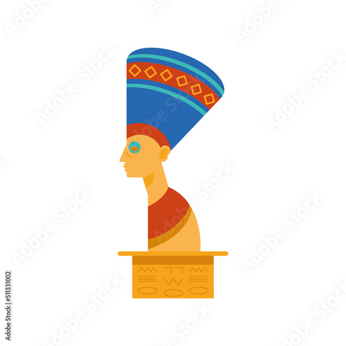nefertiti egyptian queen statue