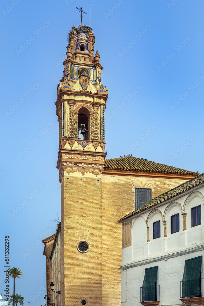 Santa Ana church in Ecija, Spain
