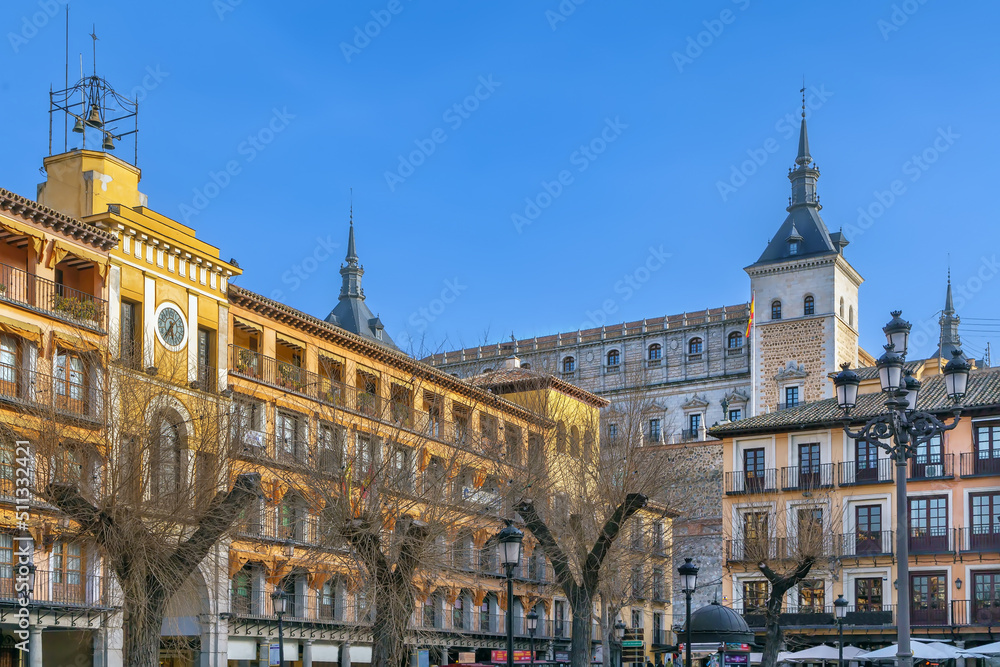 Plaza de Zocodover, Toledo, Spain
