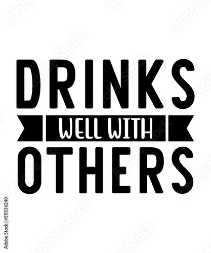 Drinks Well With Others svg
