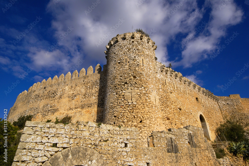 Castillo de Santueri. Felanitx. Comarca de Migjorn. Mallorca. Baleares.