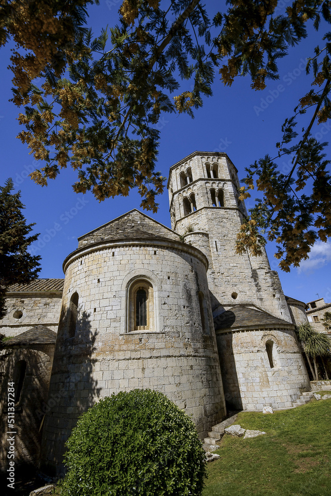 Monasterio de Sant Pere de Galligants (s.X - s.XII).Girona.España.