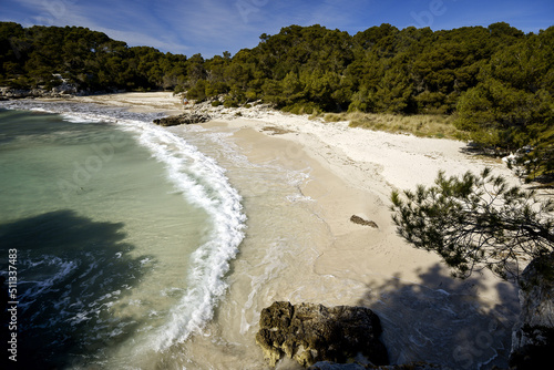 Cala en Turqueta.Ciutadella.Menorca.Islas Baleares.España. photo