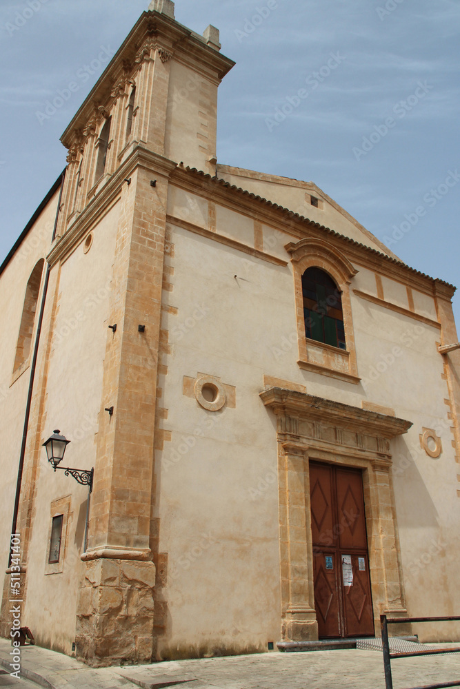 church (santa maria valverde) in ragusa in sicily (italy) 