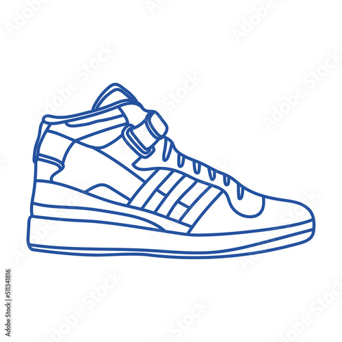 tennis shoes sport