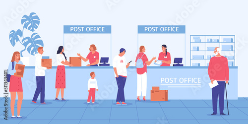 Post Office Flat Composition
