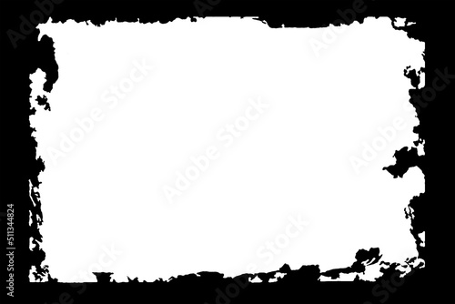 Abstract Decorative Photo Edge / Overlay for Landscape Photos	