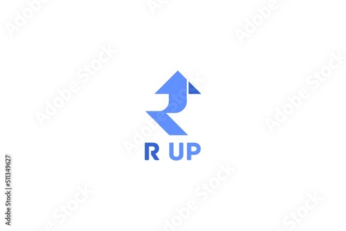 R-UP template logo design solution