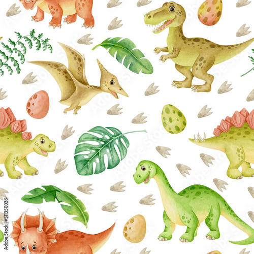 Dino pattern 1 © lissa.artist