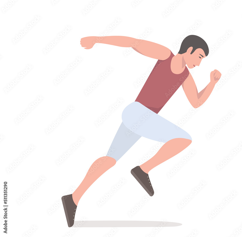 Running athlete Running athlete