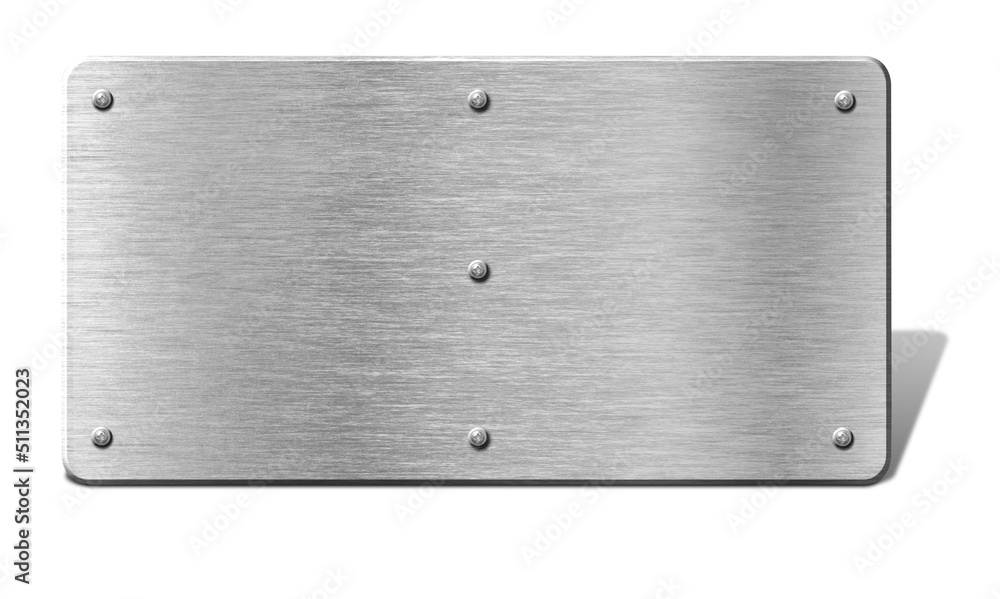 metal plate with screws attached mock up metal plate with screws attached mock up