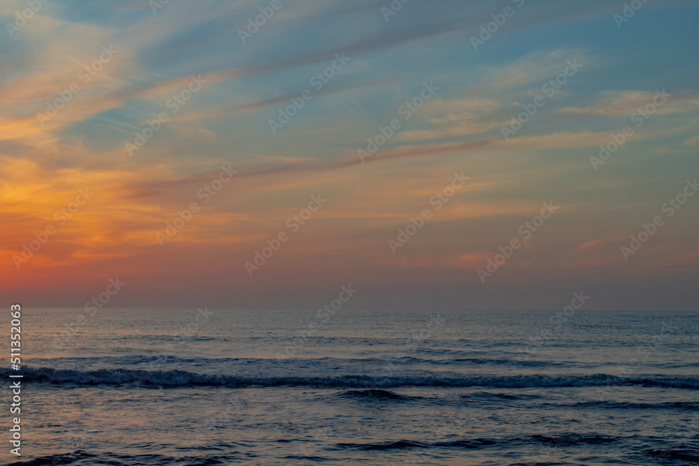 sunrise at the coast