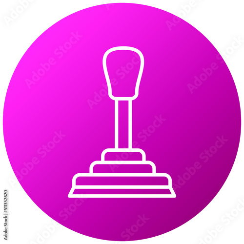 Car Shift Icon Style