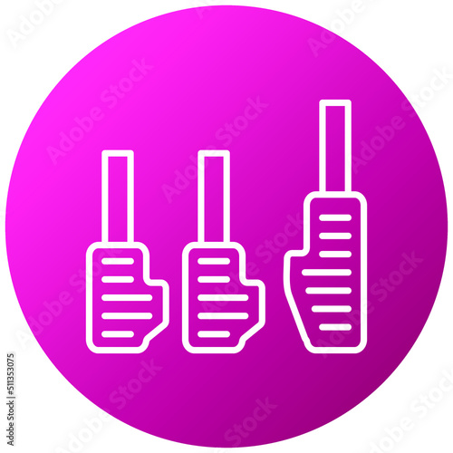 Pedals Icon Style