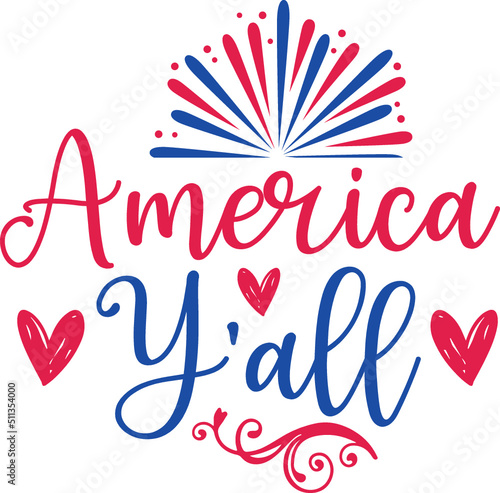 4th of july t shirt and svg design