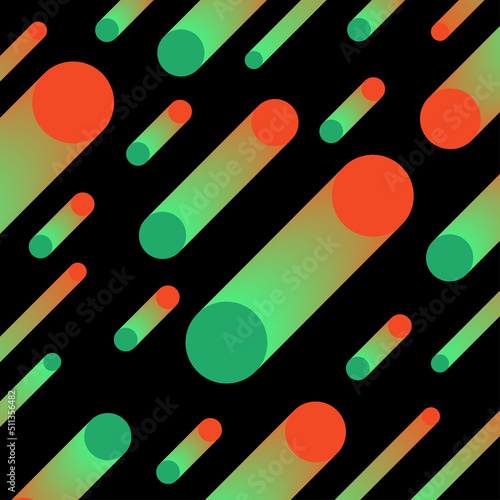 abstract background capsule pattern, geometric pipe vector