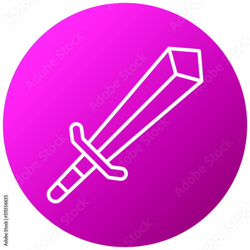 Sword Toy Icon Style