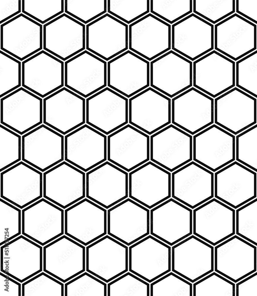 Abstract pattern black and white honeycomb design Abstract pattern black and white honeycomb design