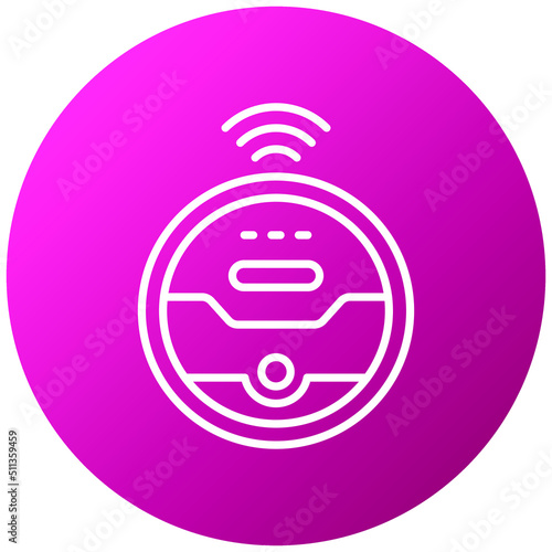 Robot Vaccum Icon Style