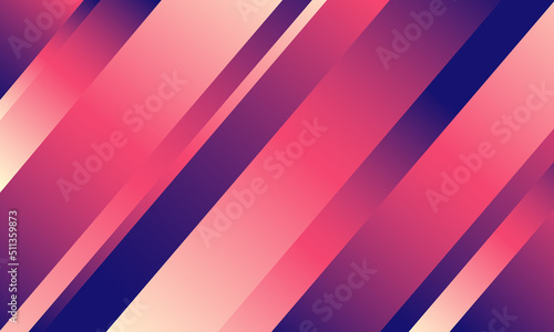 Gradations diagonal line in bright colors. Stripe gradient abstract illustrations for background
