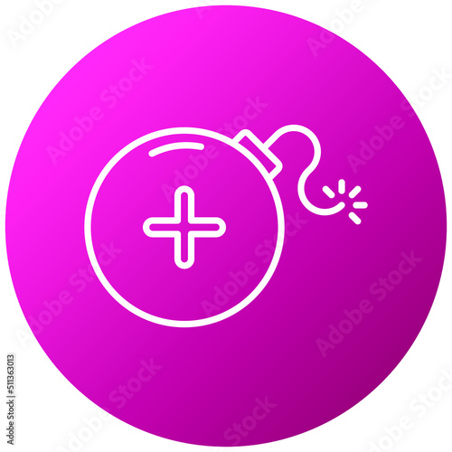 Pirate Bomb Icon Style