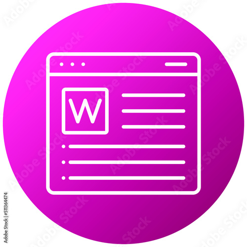 Wikipedia Icon Style