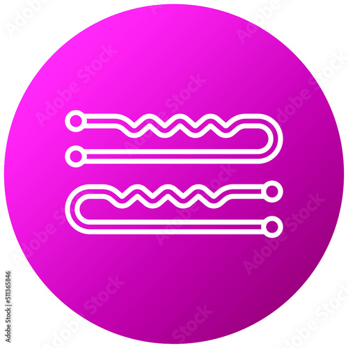 Hair Pin Icon Style