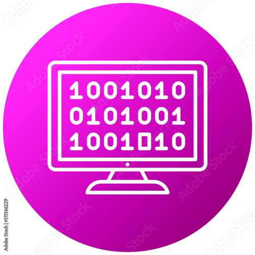 Hack Code Icon Style