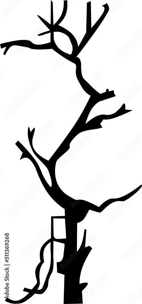 Halloween tree cartoon Halloween tree cartoon