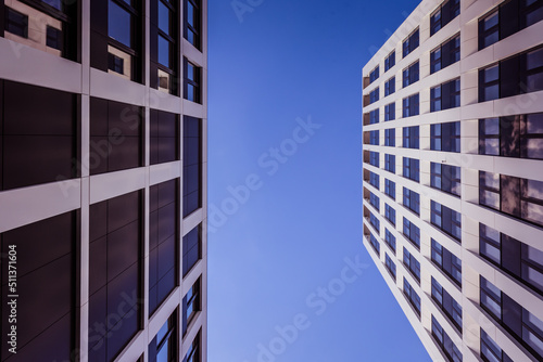 Wallpaper Mural Office buildings shot from the bottom Torontodigital.ca