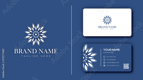 Business card design template, Clean professional business card template, visiting card, business card template.	