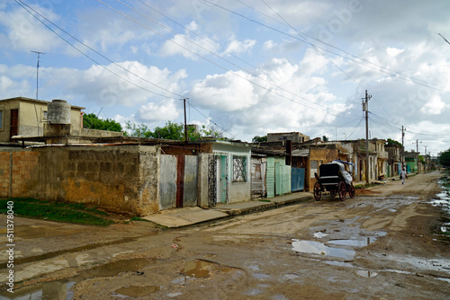 Wallpaper Mural colorful old houses in the streets of cardenas Torontodigital.ca
