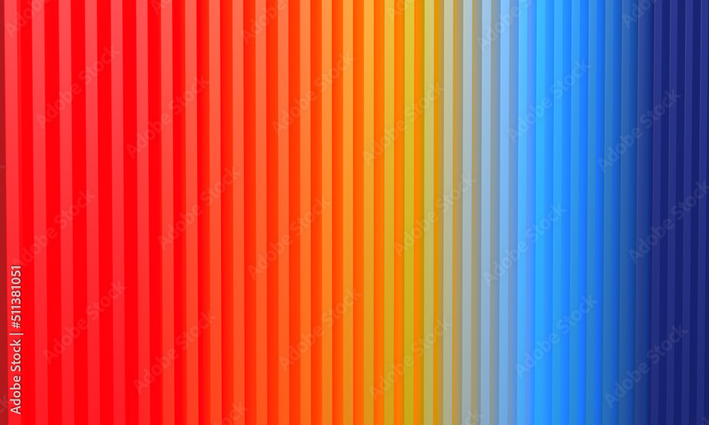 3D spectrum. Abstract background in rainbow colors. 3D rendering 3D spectrum. Abstract background in rainbow colors. 3D rendering