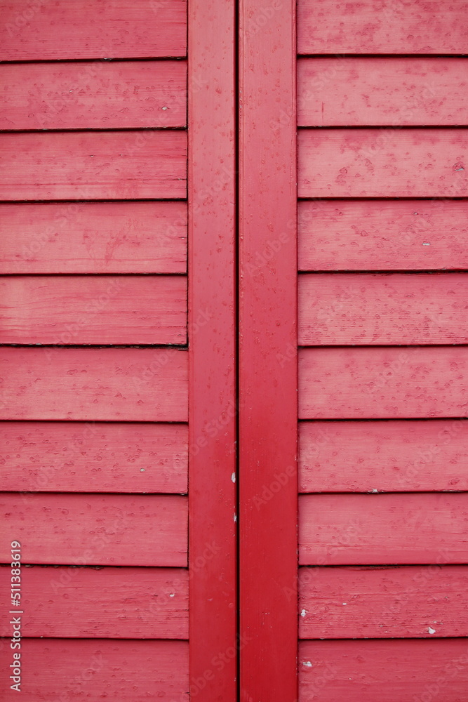 Texture of red wooden background, red shutters, minimalist blank background or backdrop with place for text. Texture of red wooden background, red shutters, minimalist blank background or backdrop with place for text.